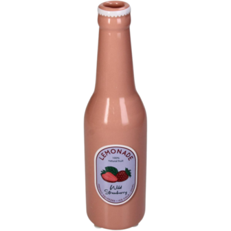 Vaas Limonade Aardbei - Rose