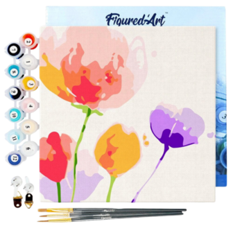 Schilderen Op Nummer Bloemen