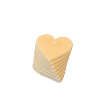 Kaars opgestapelde Hartjes