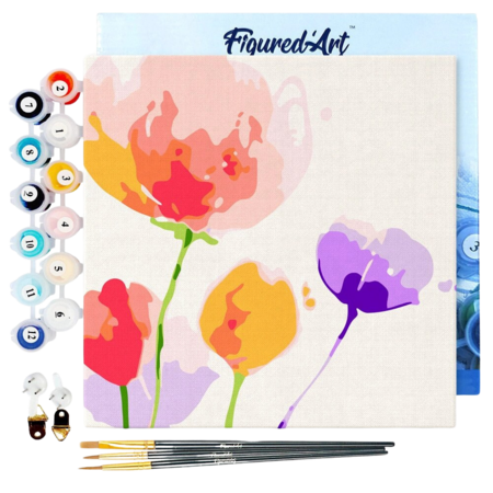 Schilderen Op Nummer Bloemen