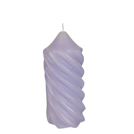 Kaars Spiraal Lila